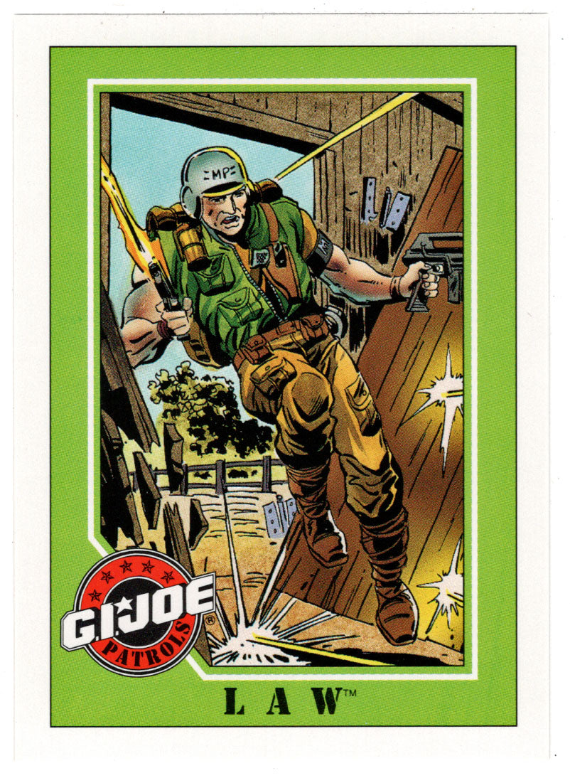 Law - G.I. Joe Series 1 - 1991 Impel # 139 - Mint