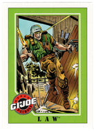 Law - G.I. Joe Series 1 - 1991 Impel # 139 - Mint