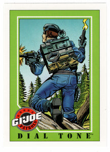Dial Tone - G.I. Joe Series 1 - 1991 Impel # 141 - Mint
