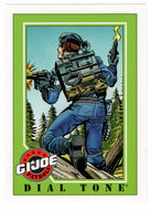 Dial Tone - G.I. Joe Series 1 - 1991 Impel # 141 - Mint