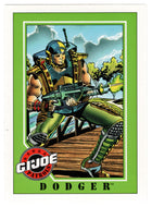 Dodger - G.I. Joe Series 1 - 1991 Impel # 142 - Mint