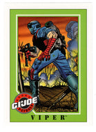 Viper - G.I. Joe Series 1 - 1991 Impel # 143 - Mint