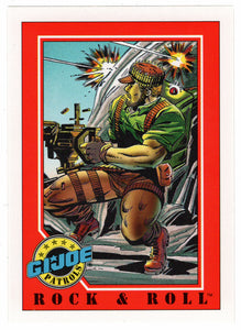 Rock & Roll - G.I. Joe Series 1 - 1991 Impel # 148 - Mint