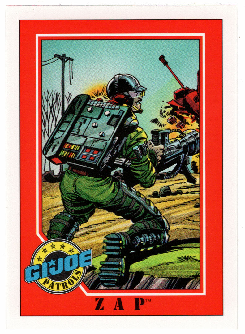 Zap - G.I. Joe Series 1 - 1991 Impel # 149 - Mint
