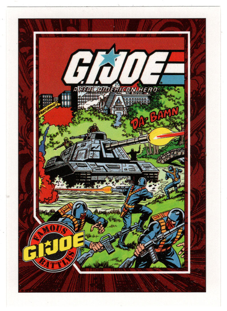 Battle on Fifth Avenue - G.I. Joe Series 1 - 1991 Impel # 154 - Mint