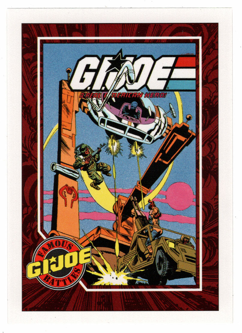 Code Name: Sea Strike - G.I. Joe Series 1 - 1991 Impel # 156 - Mint