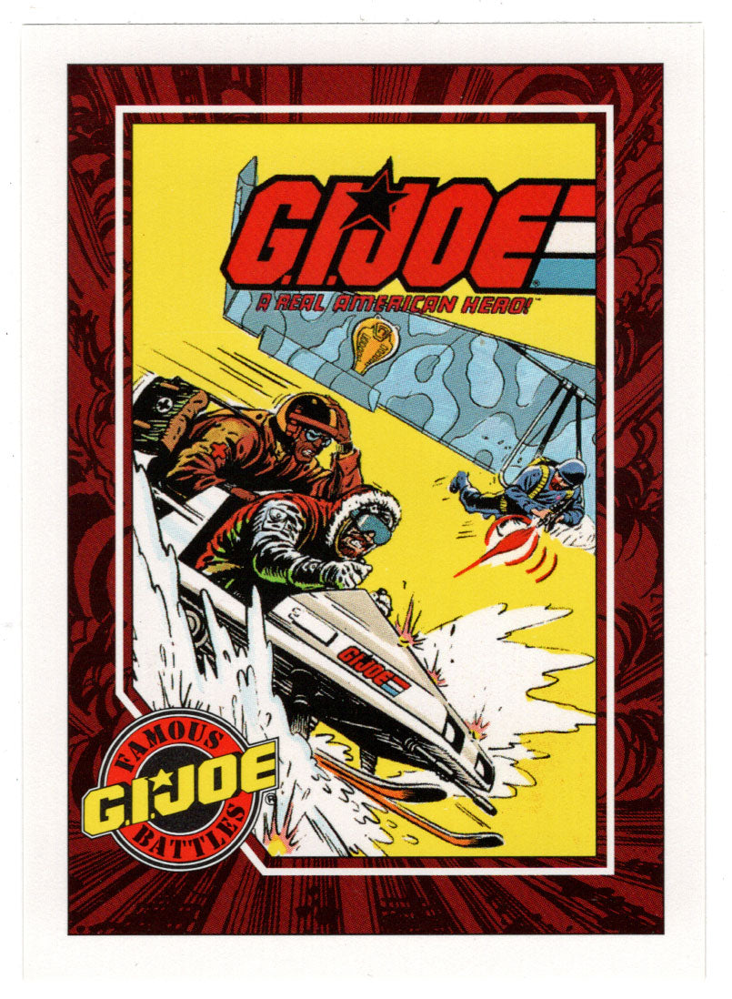 Alaskan Pipeline Battle - G.I. Joe Series 1 - 1991 Impel # 158 - Mint