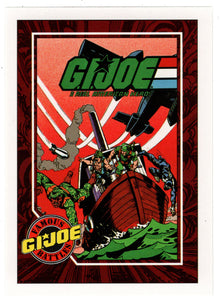 First Battle of Sierra Gordo - G.I. Joe Series 1 - 1991 Impel # 159 - Mint