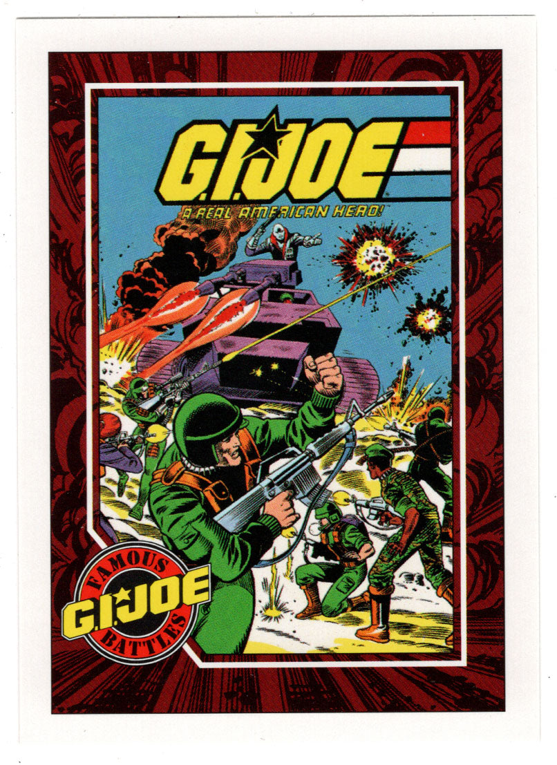 First Battle of Pit I - G.I. Joe Series 1 - 1991 Impel # 162 - Mint