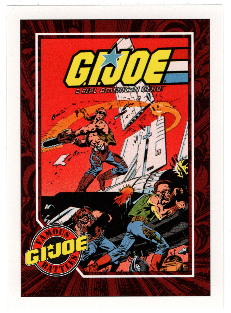 Dreadnoks' Assault on McGuire Air Force Base - G.I. Joe Series 1 - 1991 Impel # 163 - Mint