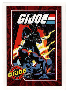 Battle at Snake-Eyes' Cabin - G.I. Joe Series 1 - 1991 Impel # 166 - Mint