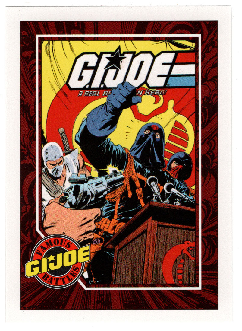 Firefight at Staten Island Mall - G.I. Joe Series 1 - 1991 Impel # 167 - Mint