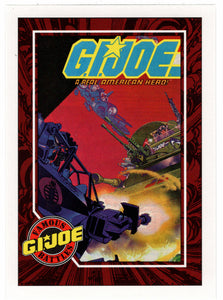 Sea Battle: Whale vs. Hydrofoils - G.I. Joe Series 1 - 1991 Impel # 169 - Mint