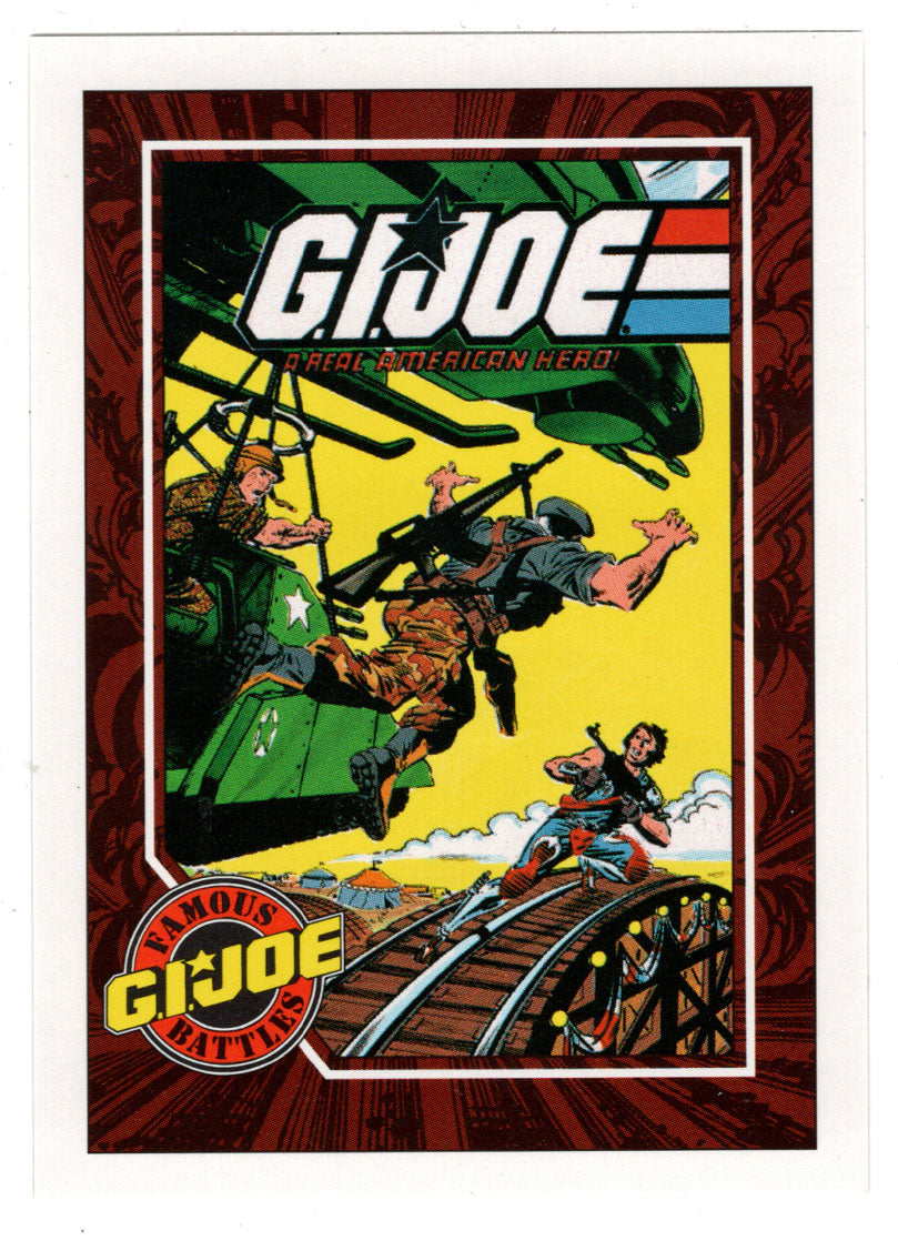 Firefight at The Carnival - G.I. Joe Series 1 - 1991 Impel # 170 - Mint