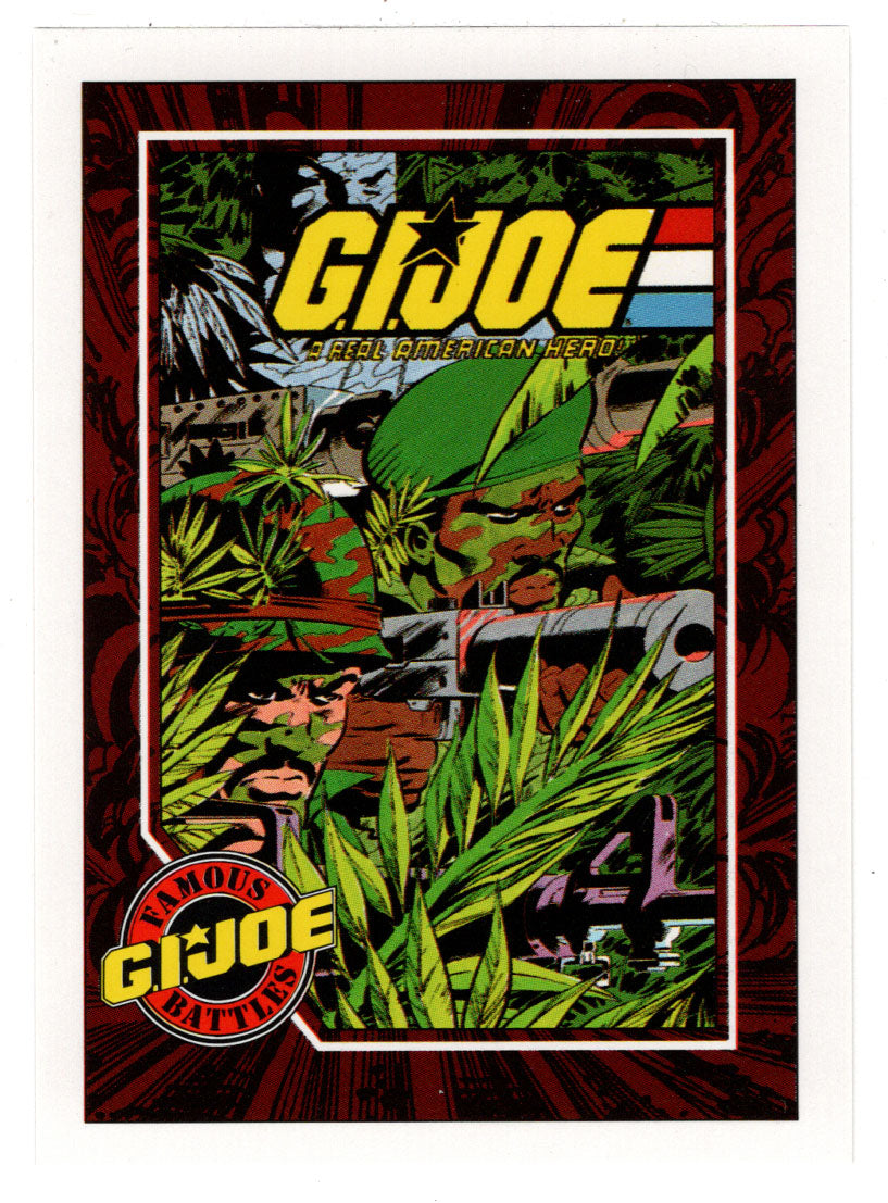 Raid into Sierra Gordo - G.I. Joe Series 1 - 1991 Impel # 171 - Mint