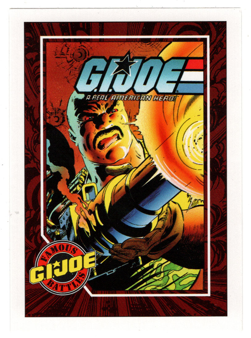 Battle of Joe Air-Sea Base - G.I. Joe Series 1 - 1991 Impel # 172 - Mint