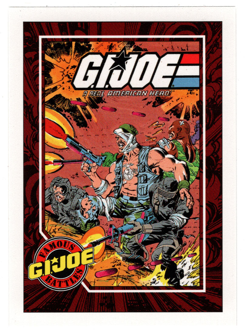 First Assault of New Cobra Island - G.I. Joe Series 1 - 1991 Impel # 173 - Mint