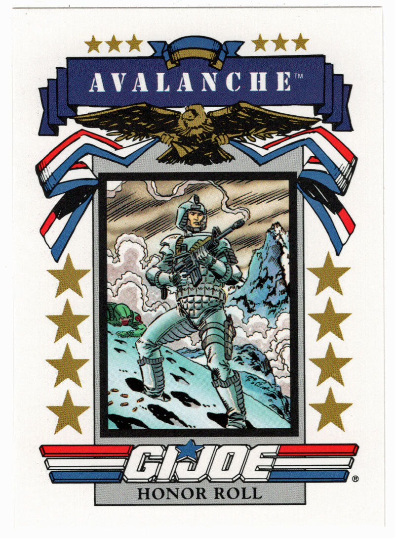Avalanche - G.I. Joe Series 1 - 1991 Impel # 189 - Mint