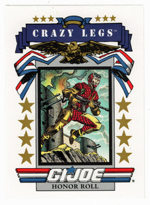 Crazy Legs - G.I. Joe Series 1 - 1991 Impel # 191 - Mint