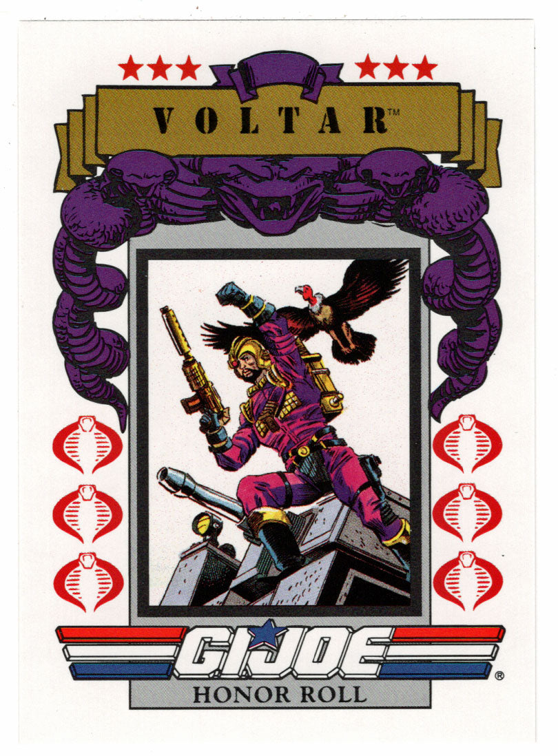 Voltar - G.I. Joe Series 1 - 1991 Impel # 197 - Mint