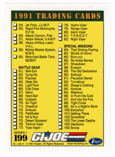 Load image into Gallery viewer, Checklist # 1 - G.I. Joe Series 1 - 1991 Impel # 199 - Mint
