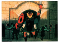 Vikings Overrun Castle (Trading Card) Gargoyles Collector Card - 1995 Skybox # 6 - Mint