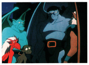 Goliath Vows Revenge (Trading Card) Gargoyles Collector Card - 1995 Skybox # 8 - Mint