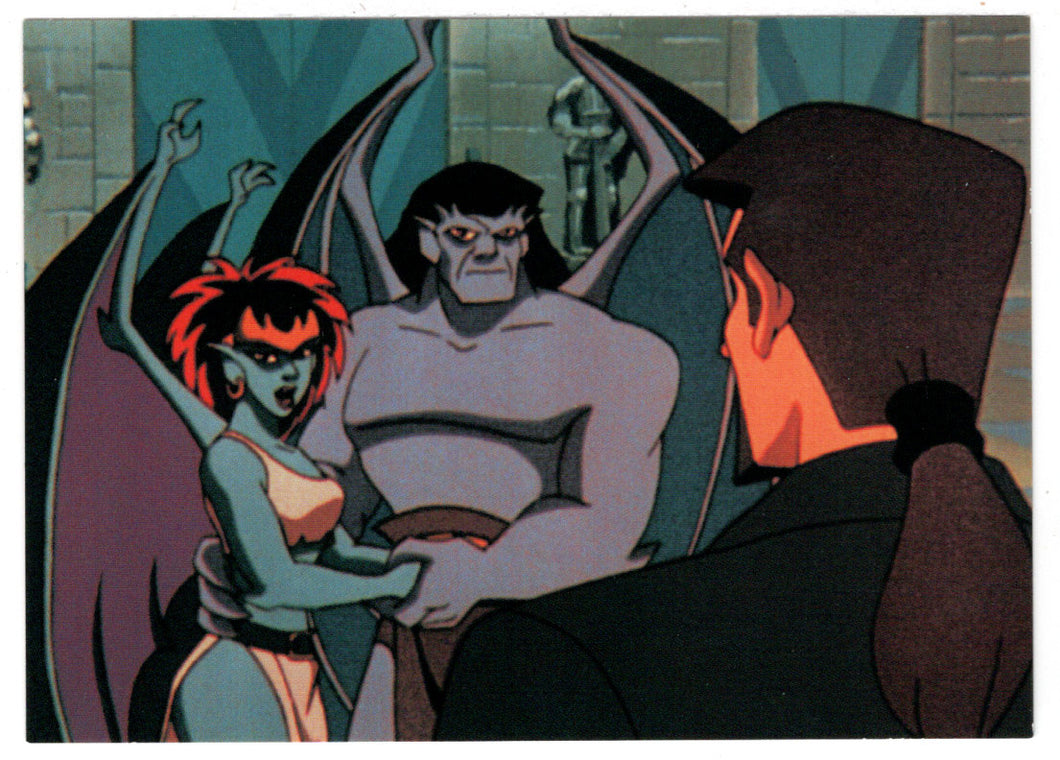 Demona and Goliath Reunite (Trading Card) Gargoyles Collector Card - 1995 Skybox # 22 - Mint