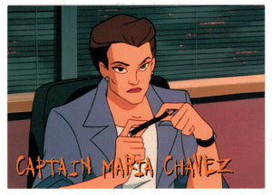 Captain Maria Chavez (Trading Card) Gargoyles Collector Card - 1995 Skybox # 67 - Mint