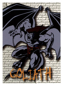 Goliath Statistics (Trading Card) Gargoyles Collector Card - 1995 Skybox # 76 - Mint