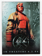 Hellboy - Promo - In Theaters 4.2.04 (Trading Card) 2004 Inkworks # P1 - Mint