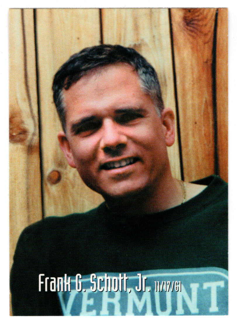 Frank G. Schott, Jr. (Trading Card) Heroes of the World Trade Center Memorial - Tribute - 2002 Chestnut Publications # 6 - Mint