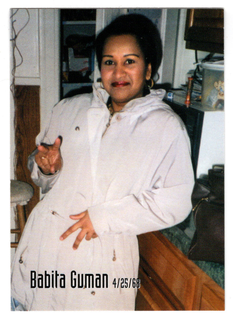 Babita Guman (Trading Card) Heroes of the World Trade Center Memorial - Tribute - 2002 Chestnut Publications # 10 - Mint