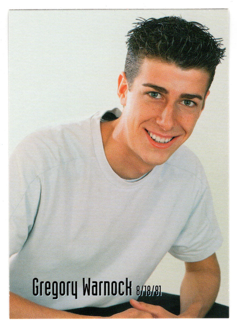 Gregory Warnock (Trading Card) Heroes of the World Trade Center Memorial - Tribute - 2002 Chestnut Publications # 15 - Mint