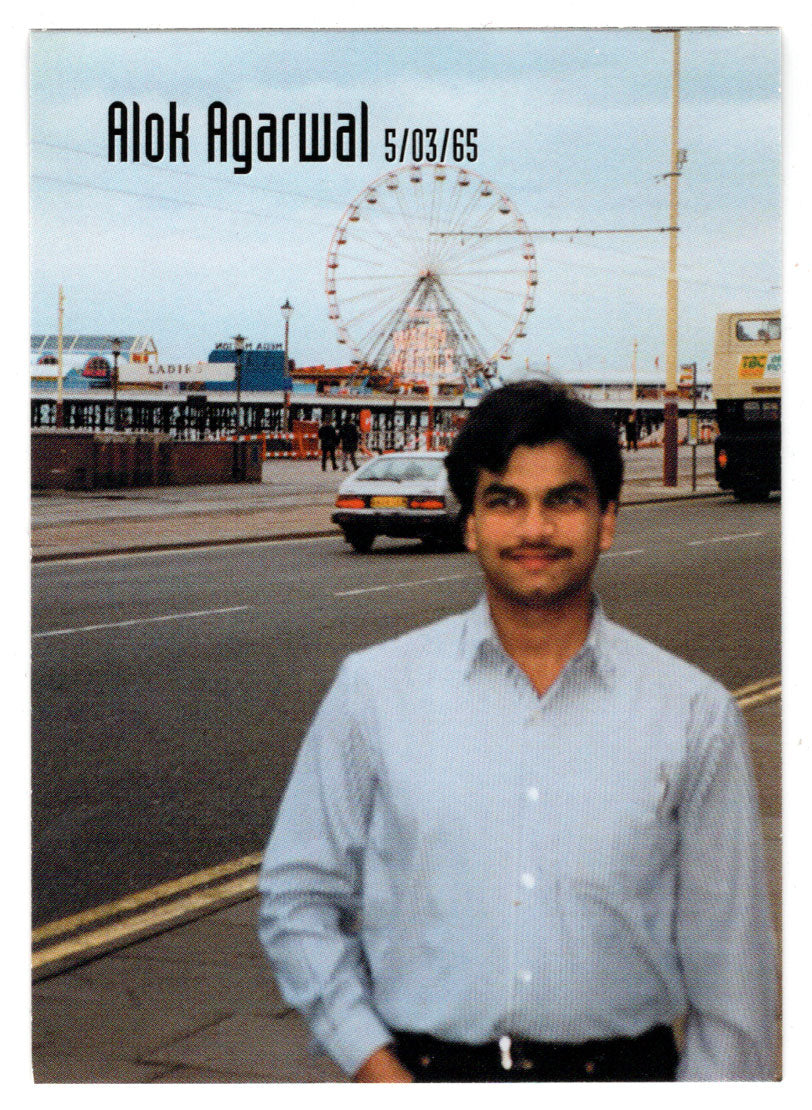 Alok Agarwal (Trading Card) Heroes of the World Trade Center Memorial - Tribute - 2002 Chestnut Publications # 24 - Mint