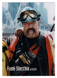 Frank Silecchia (Trading Card) Heroes of the World Trade Center Memorial - Tribute - 2002 Chestnut Publications # 54 - Mint