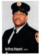 Keithroy Maynard (Trading Card) Heroes of the World Trade Center Memorial - Tribute - 2002 Chestnut Publications # 57 - Mint
