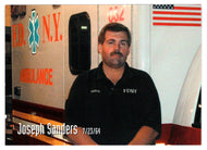 Joseph Sanders (Trading Card) Heroes of the World Trade Center Memorial - Tribute - 2002 Chestnut Publications # 58 - Mint