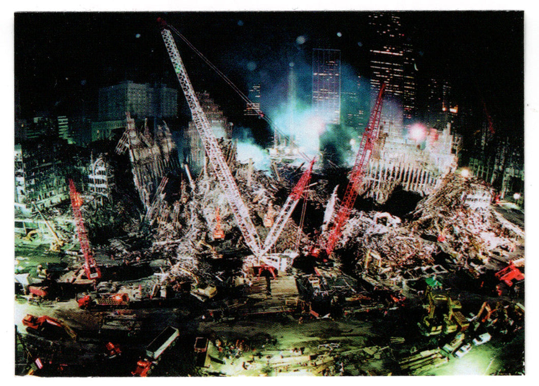 The Recovery (Trading Card) Heroes of the World Trade Center Memorial - Tribute - 2002 Chestnut Publications # 64 - Mint