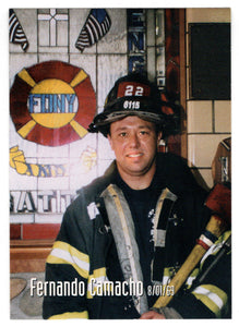 Fernando Camacho (Trading Card) Heroes of the World Trade Center Memorial - Tribute - 2002 Chestnut Publications # 69 - Mint