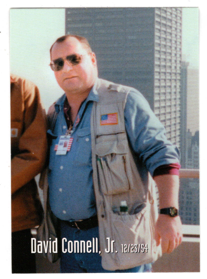 David Connell, Jr. (Trading Card) Heroes of the World Trade Center Memorial - Tribute - 2002 Chestnut Publications # 77 - Mint