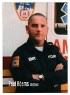 Paul Adams - Part # 1 (Trading Card) Heroes of the World Trade Center Memorial - Tribute - 2002 Chestnut Publications # 79 - Mint