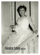 Florence Cohen (Trading Card) Heroes of the World Trade Center Memorial - Tribute - 2002 Chestnut Publications # 84 - Mint