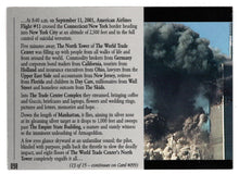 Load image into Gallery viewer, Puzzle - Disaster Card, 13 of 15 (Trading Card) Heroes of the World Trade Center Memorial - Tribute - 2002 Chestnut Publications # 98 - Mint
