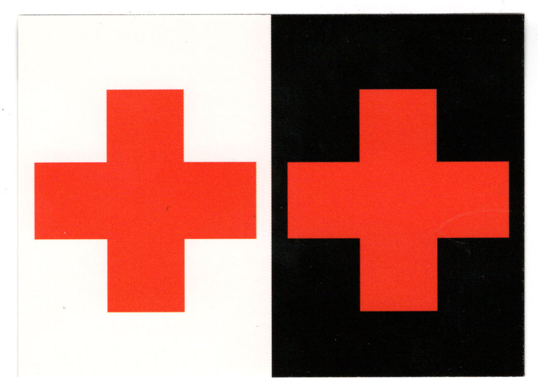 A Red Double Cross? (Trading Card) Heroes of the World Trade Center Memorial - Tribute - 2002 Chestnut Publications # 109 - Mint