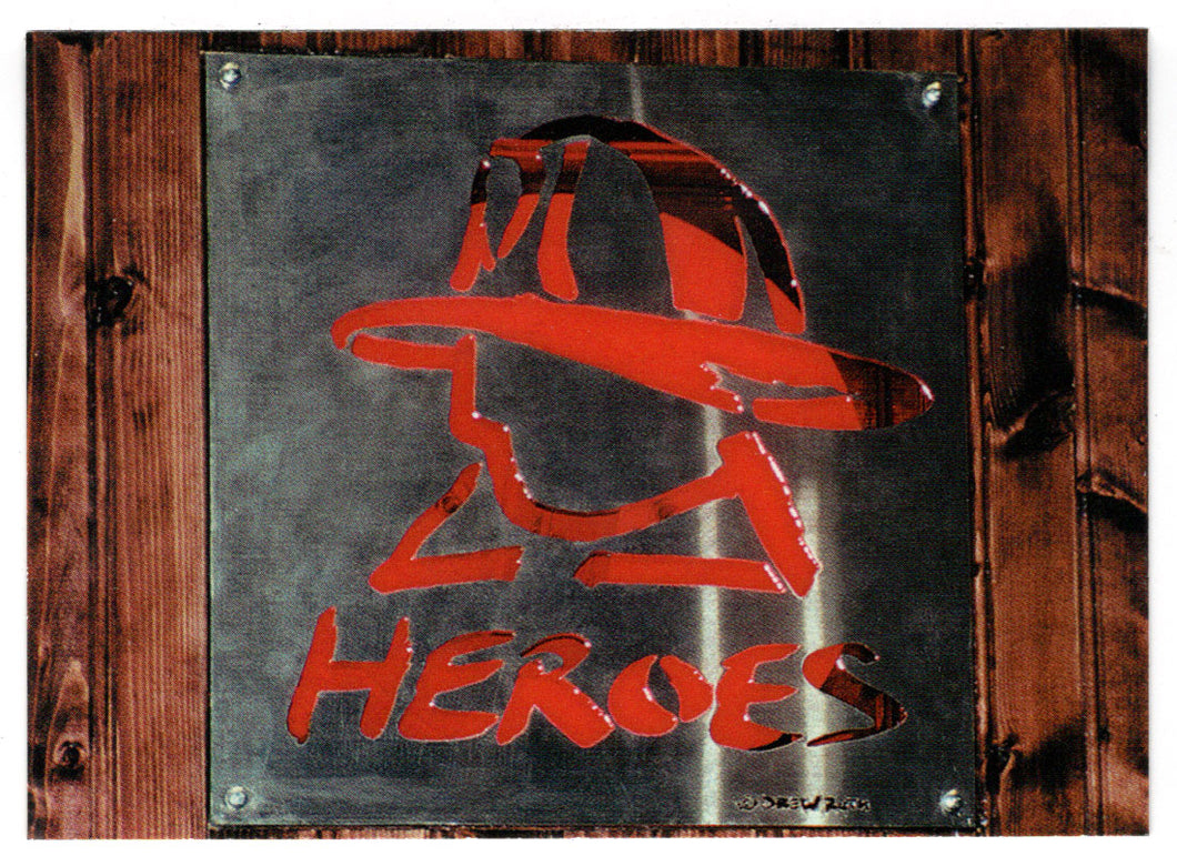 What Are Heroes? (Trading Card) Heroes of the World Trade Center Memorial - Tribute - 2002 Chestnut Publications # 122 - Mint
