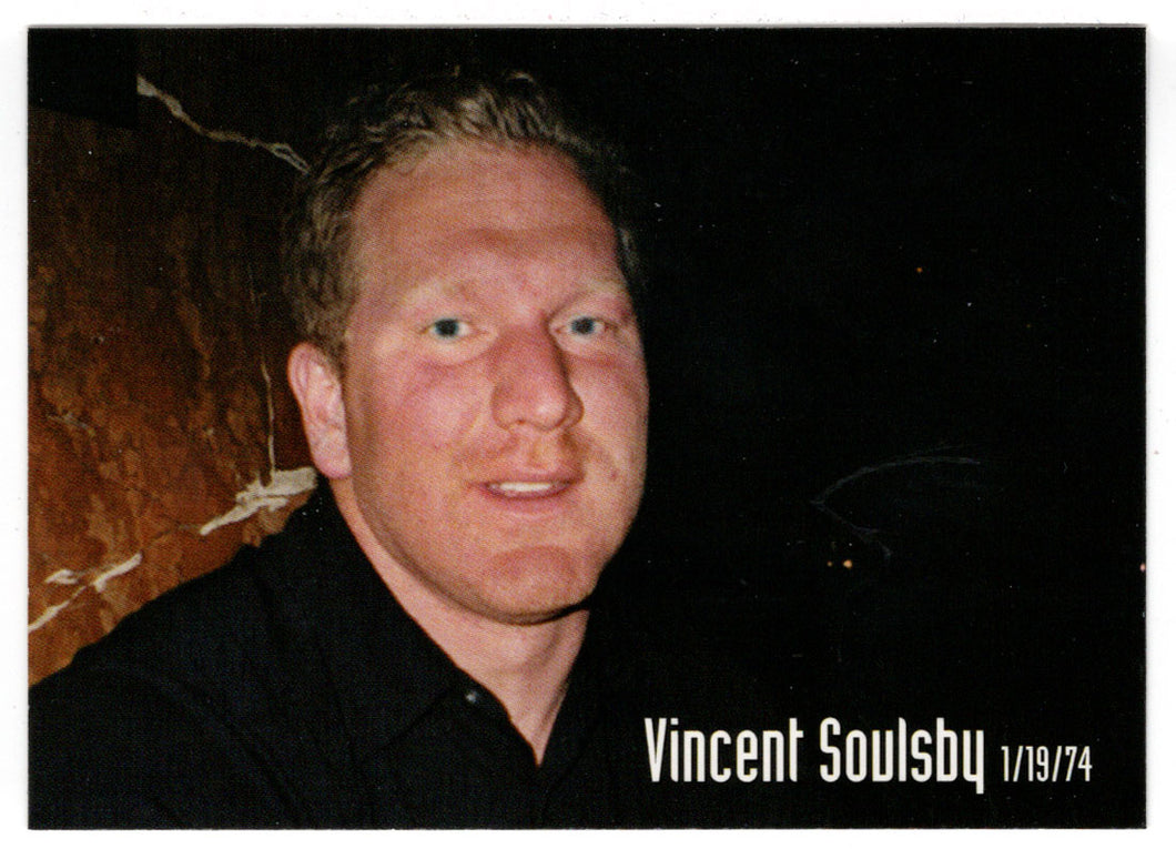 Vincent Soulsby - # 1 (Trading Card) Heroes of the World Trade Center Memorial - Tribute - 2002 Chestnut Publications # 147 - Mint