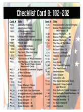 Load image into Gallery viewer, Checklist Card B: # 102 - # 201 (Trading Card) Heroes of the World Trade Center Memorial - Tribute - 2002 Chestnut Publications # 166 - Mint

