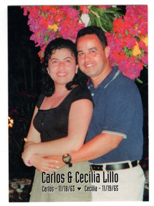 Carlos & Cecilia Lillo - Part 1 (Trading Card) Heroes of the World Trade Center Memorial - Tribute - 2002 Chestnut Publications # 183 - Mint