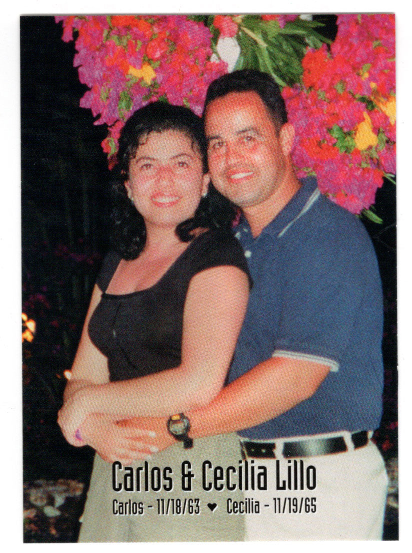 Carlos & Cecilia Lillo - Part 1 (Trading Card) Heroes of the World Trade Center Memorial - Tribute - 2002 Chestnut Publications # 183 - Mint